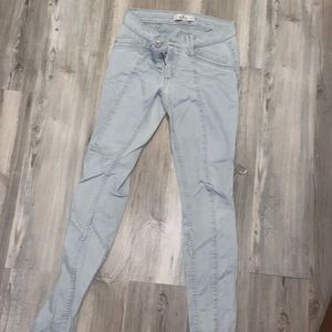 Hollister light green jeans